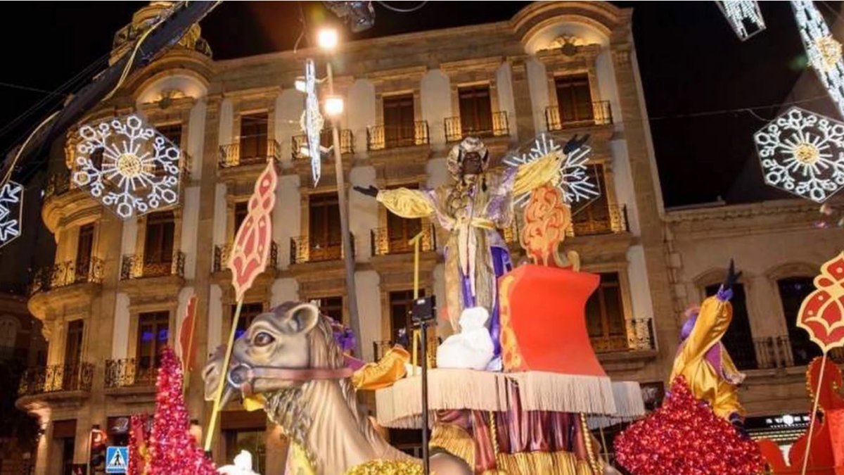 Imagen de archivo de una Cabalgata de Reyes de la capital almeriense