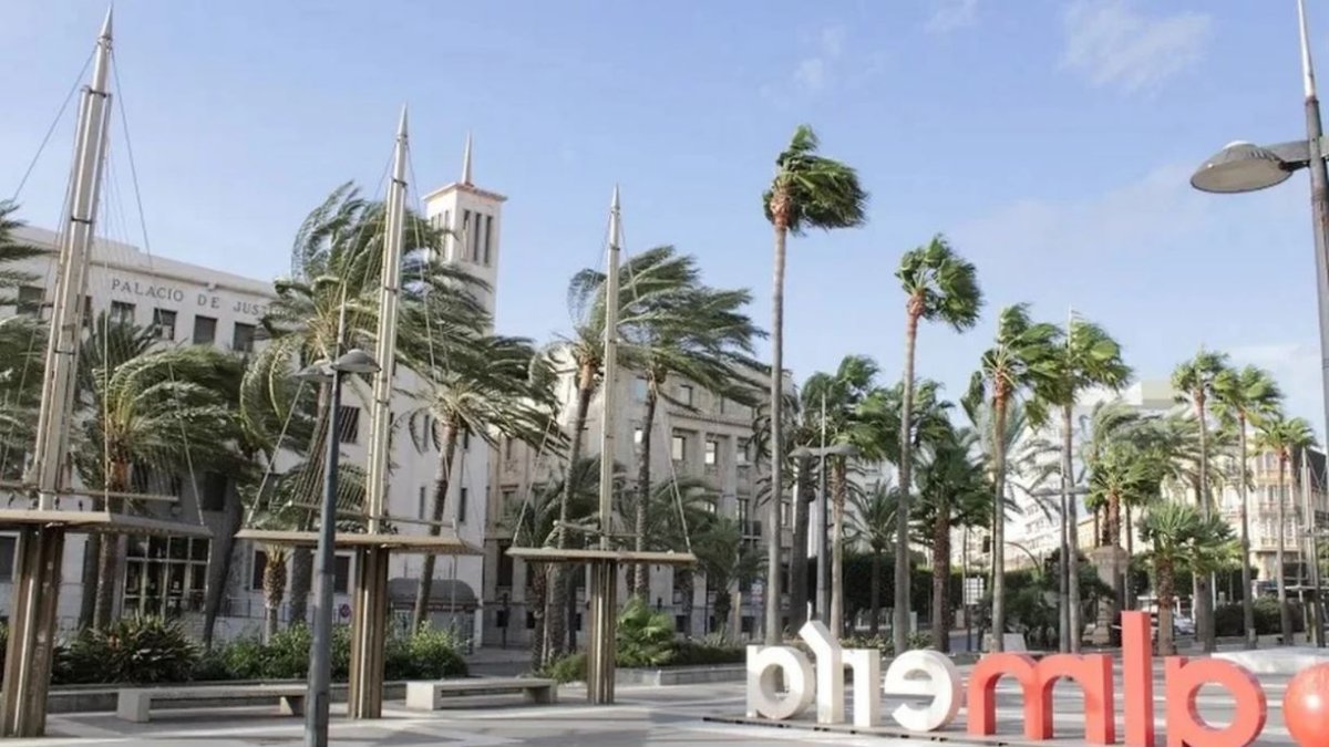 Almería, de nuevo en alerta amarilla.
