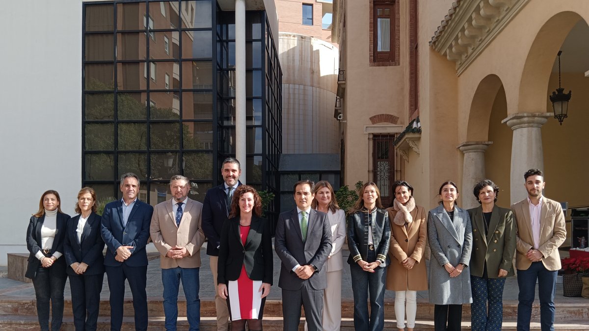 Visita institucional del consejero de Justicia a la Alcaldía