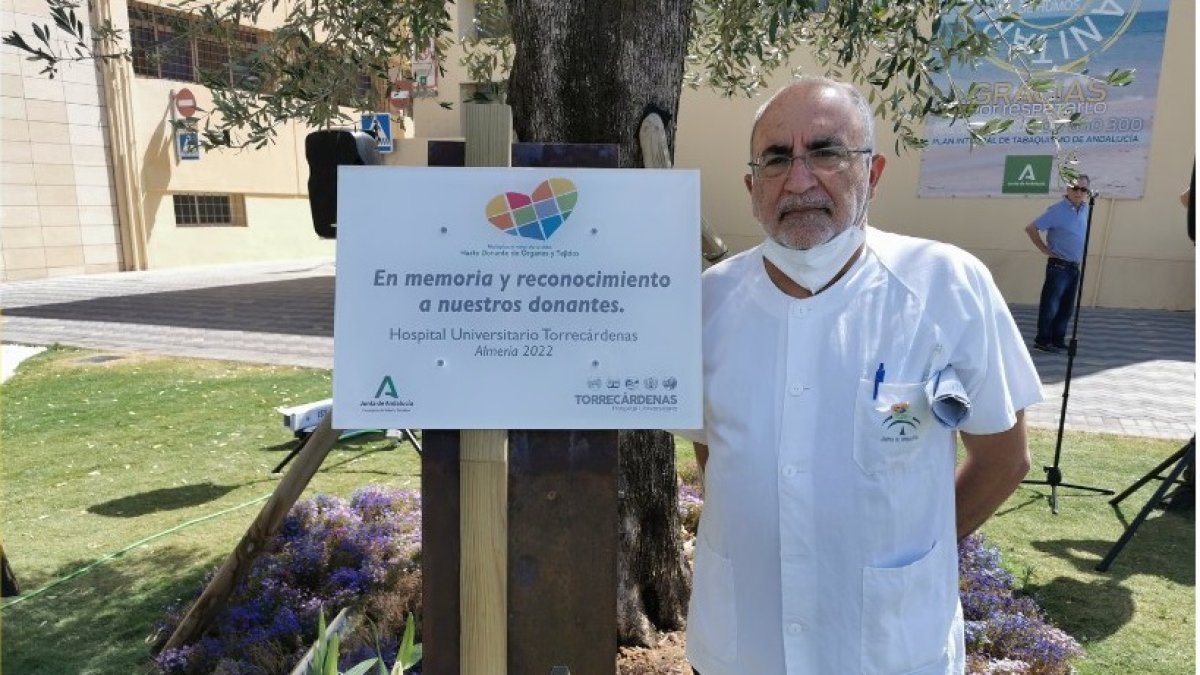 Francisco Guerrero, coordinador de Trasplantes del Hospital Torrecárdenas.
