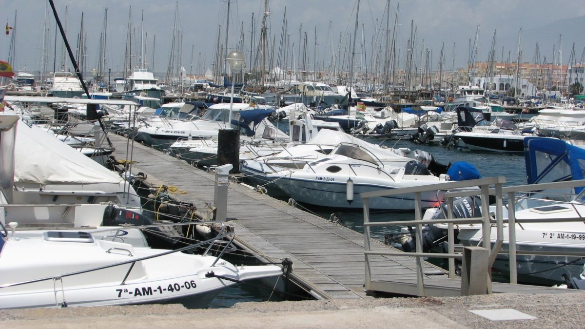 Imagen de archivo del puerto.