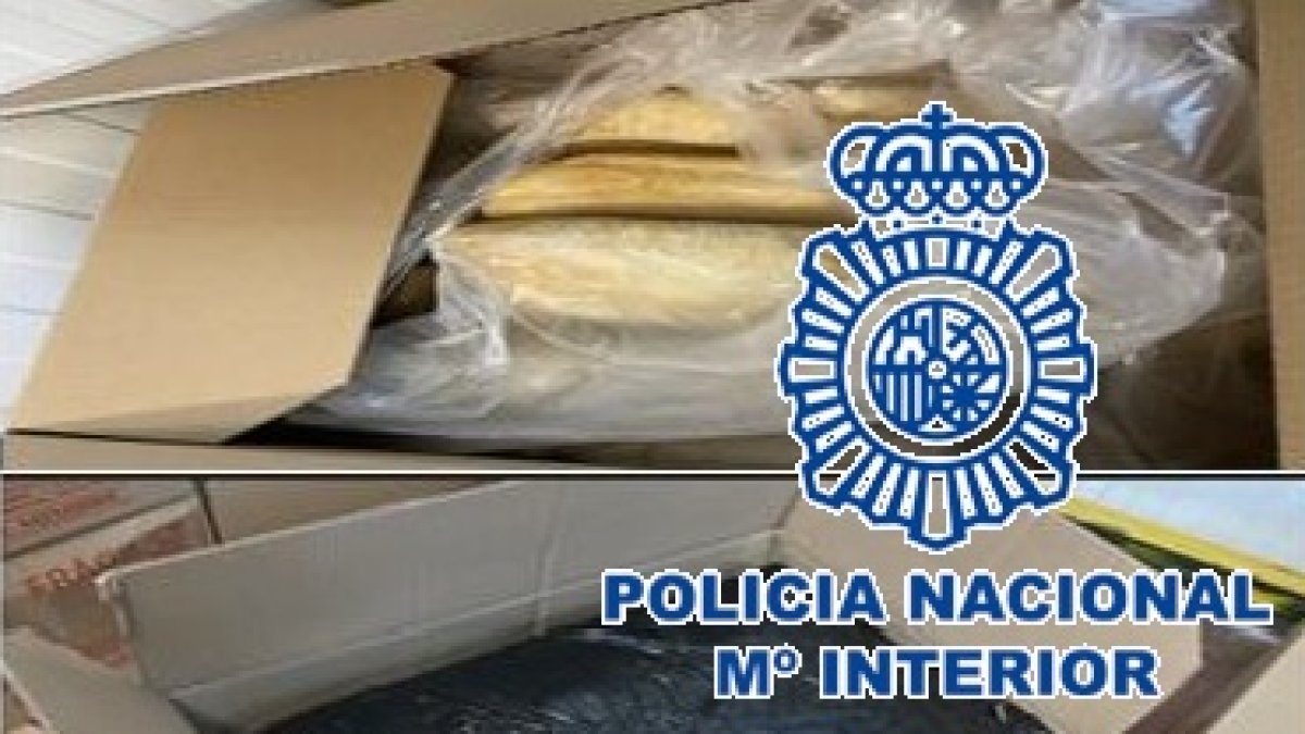 Parte de la droga encontrada.