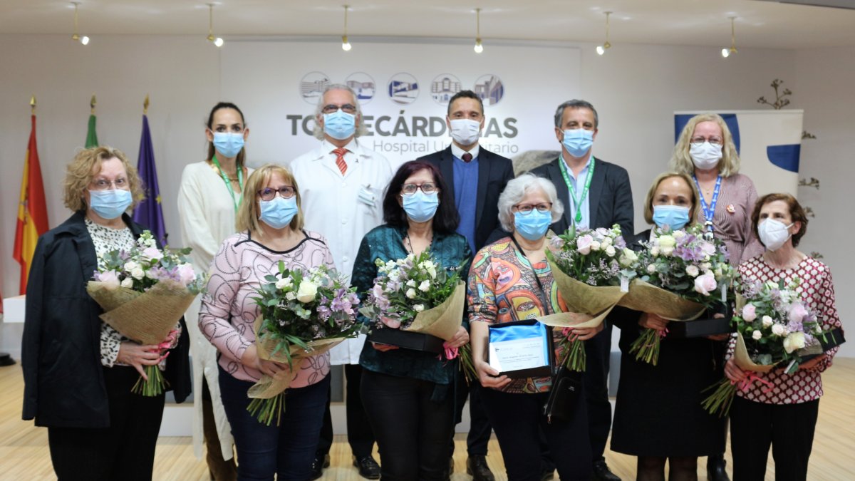 Homenaje a las trabajadoras jubiladas.