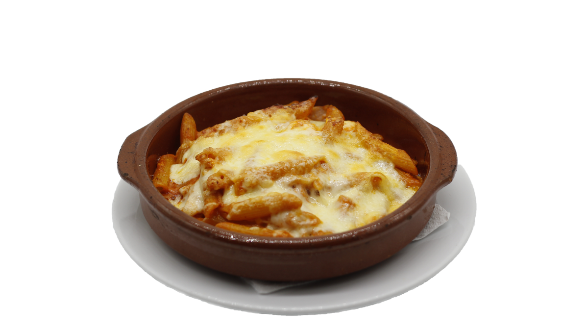 Gratinado de macarrones.