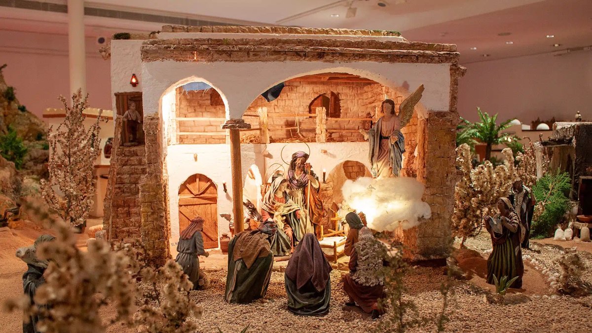 Vista del Belén Municipal.