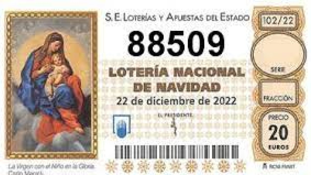 88.509, tercero de los quintos premios.