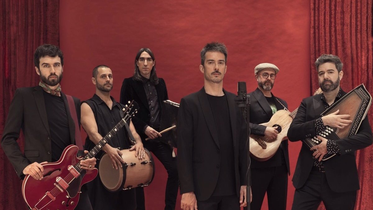 Los integrantes del conocido grupo indie-rock Vetusta Morla.