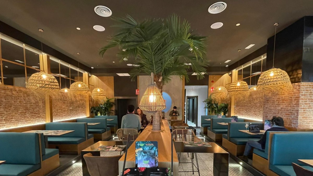 Local de Wakea en Madrid.