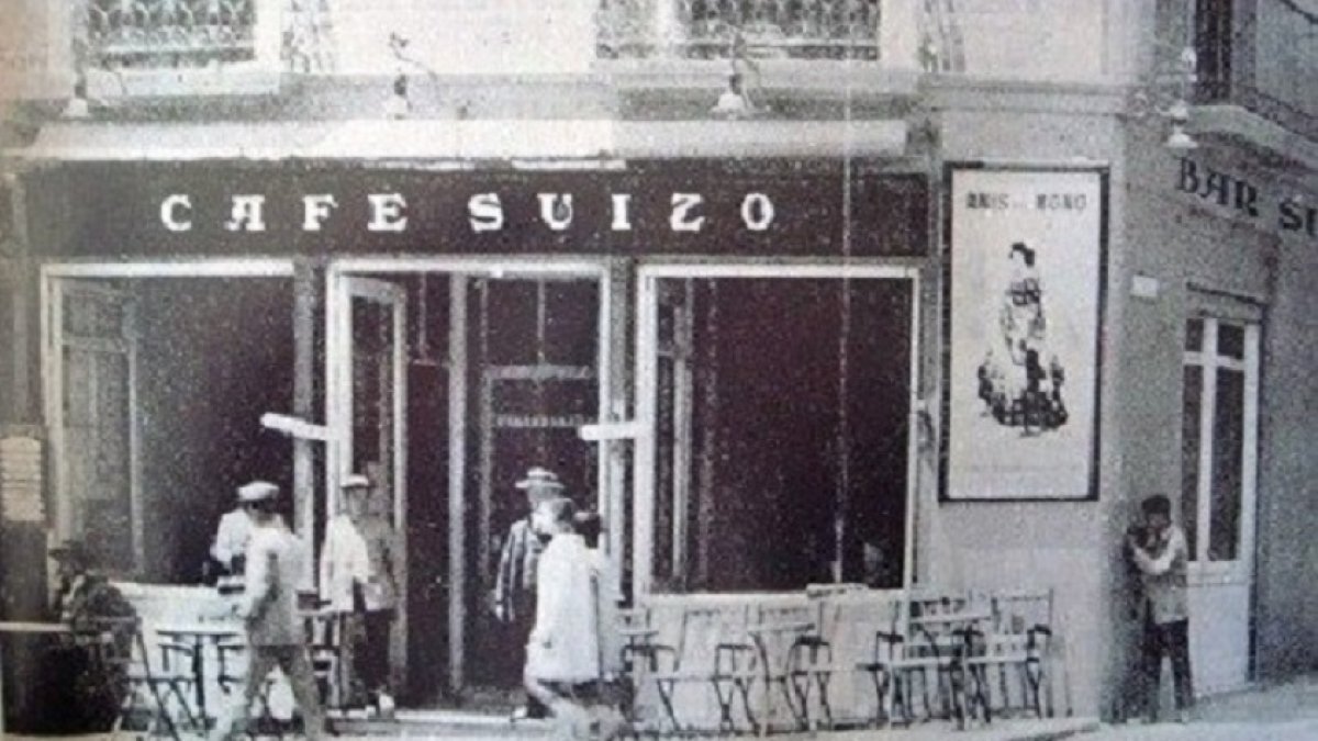 El crimen del pianista del Café Suizo.