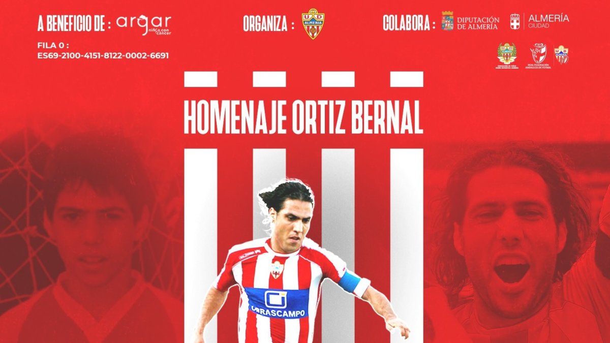 Cartel de un evento muy esperado en Almería.