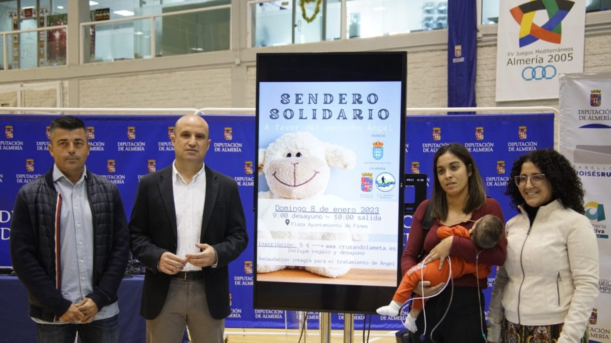 Presentación del Sendero Solidario.