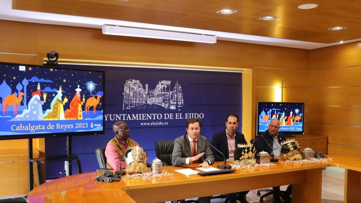 Presentación de la Cabalgata de Reyes de El Ejido.