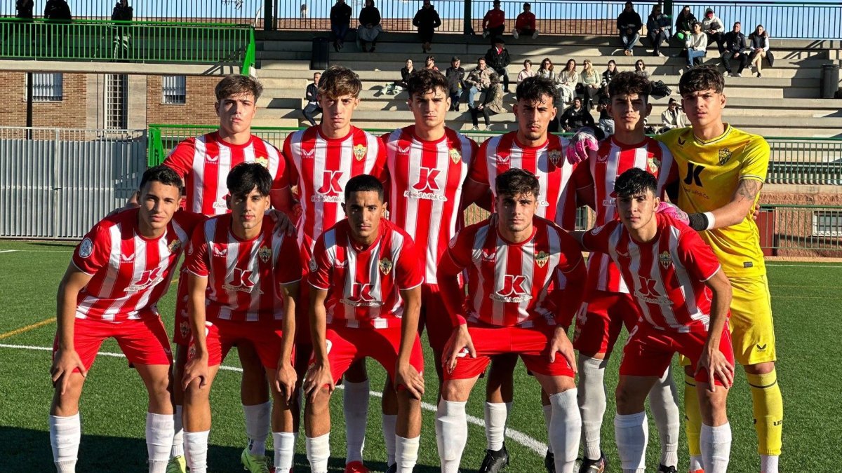 Estos niños del Almería tienen un gran futuro en el mundo del fútbol.