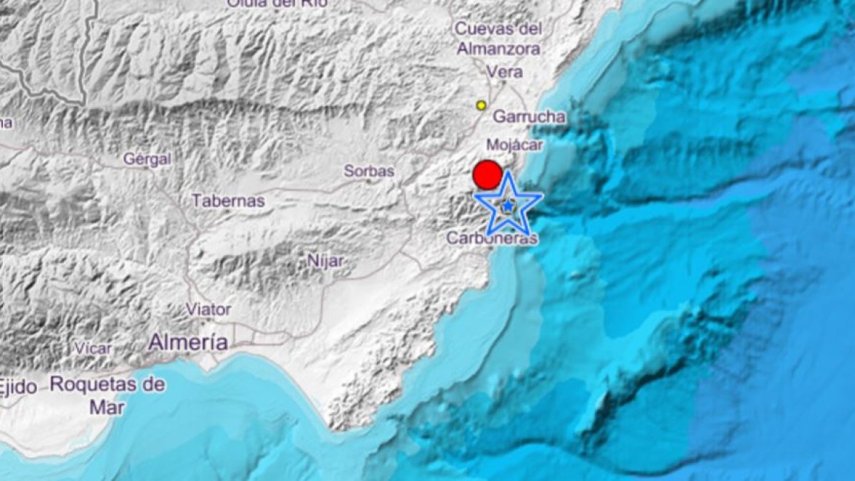 Captura del mapa de IGN.