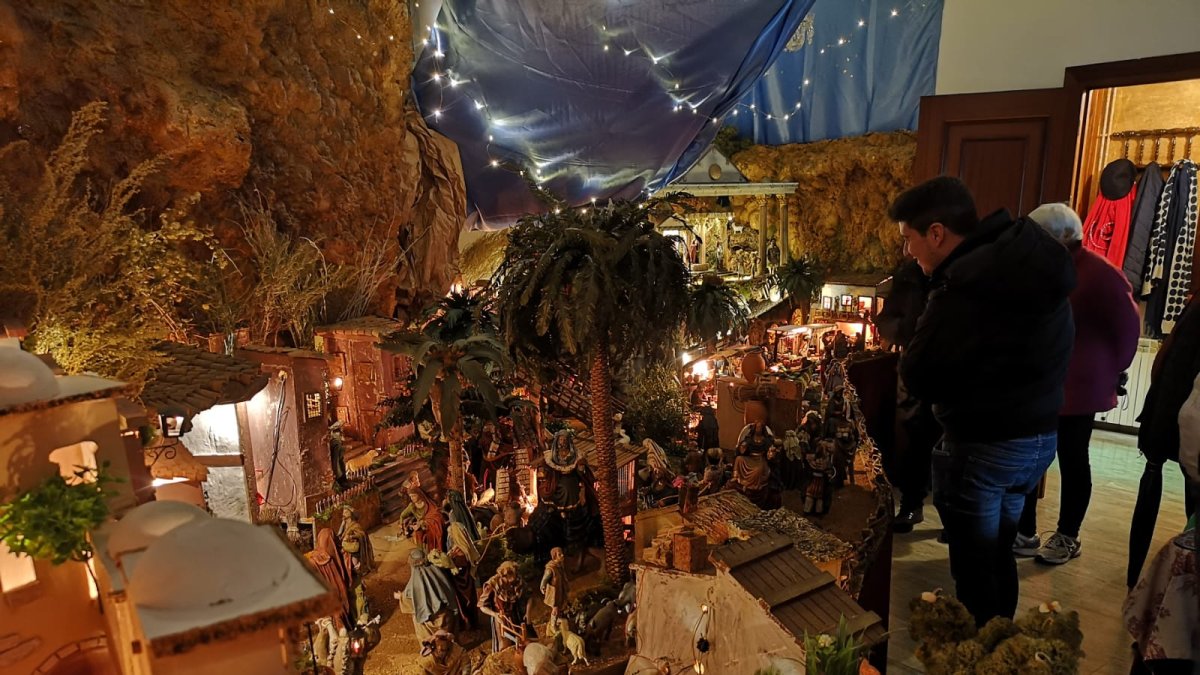 El espectacular Belén de los hermanos Reche en Oria.