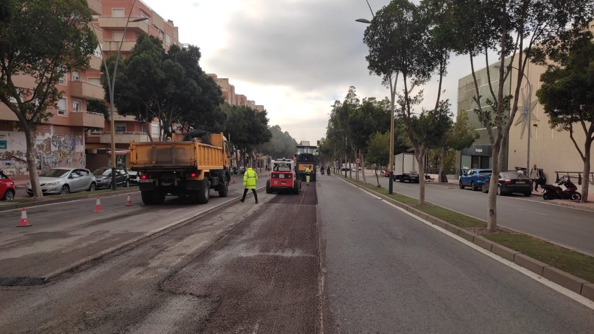 Trabajos en marcha para la construcción de la tubería