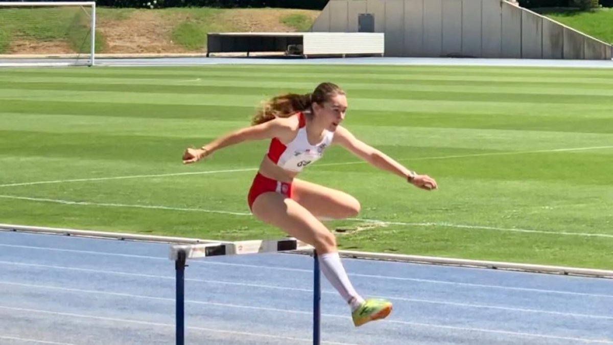 Sigue creciendo una de nuestras mejores atletas.