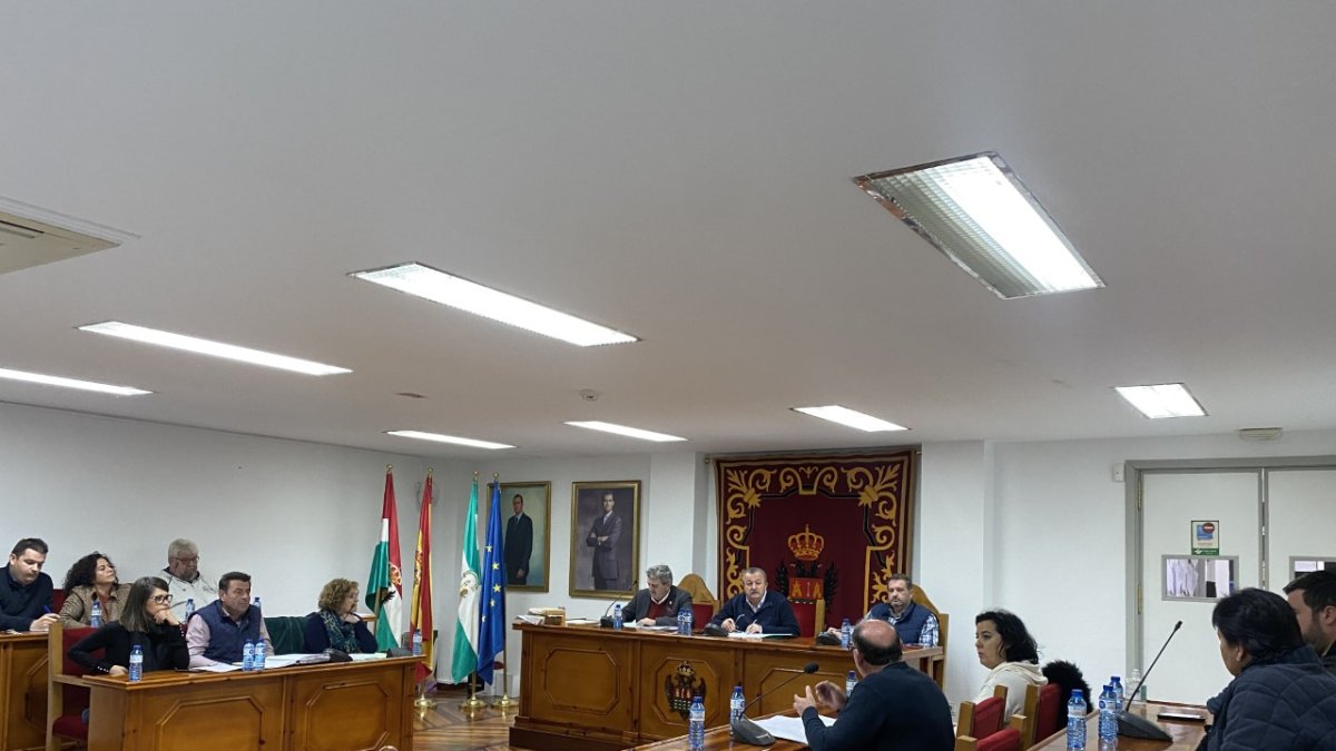 Imagen del Pleno Ordinario celebrado ayer en Pulpí.