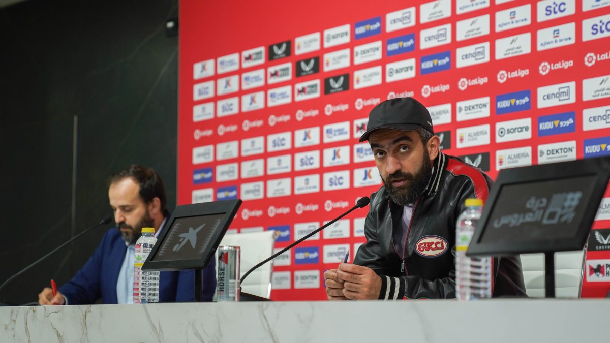 Mohamed El Assy lanzó mensajes contundentes en la rueda de prensa del miércoles.