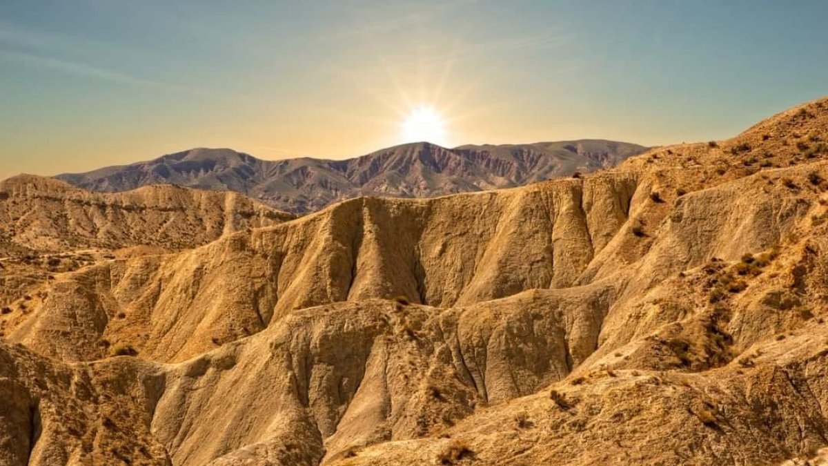 El Desierto de Tabernas constituye el mayor escenario al aire libre del país.
