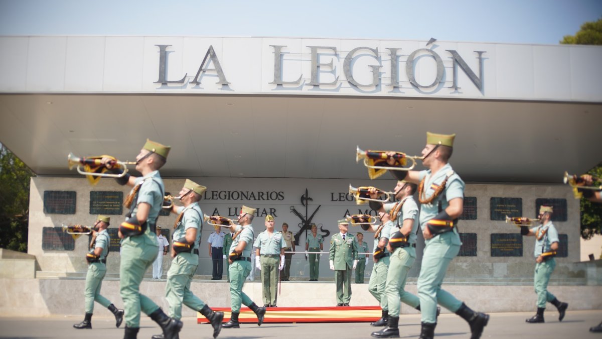 El suceso se produjo durante el ensayo de un desfile en la base militar.