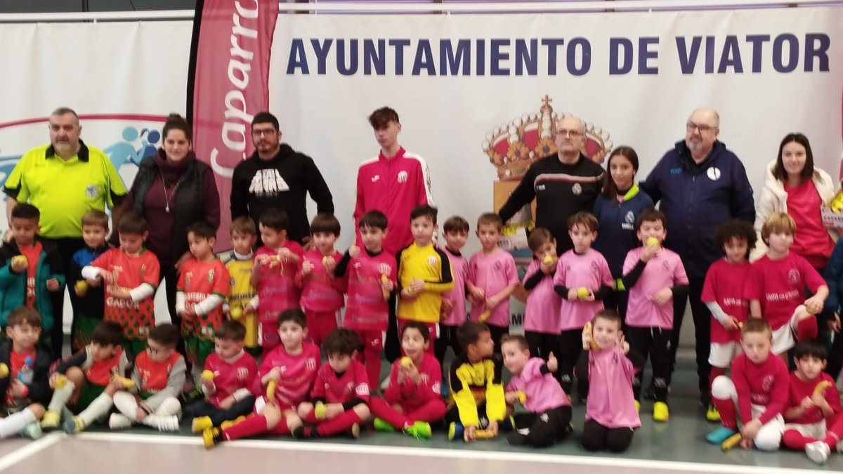 Los protagonistas de la última concentración.