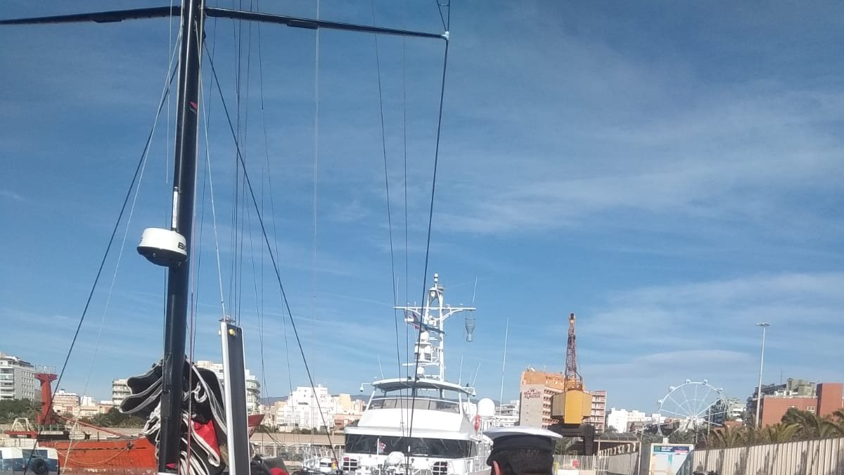 El Viva México en el Puerto de Almería.
