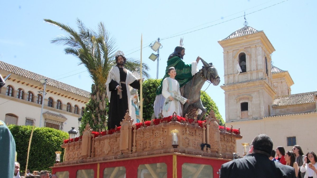 Procesión de La Borriquita.