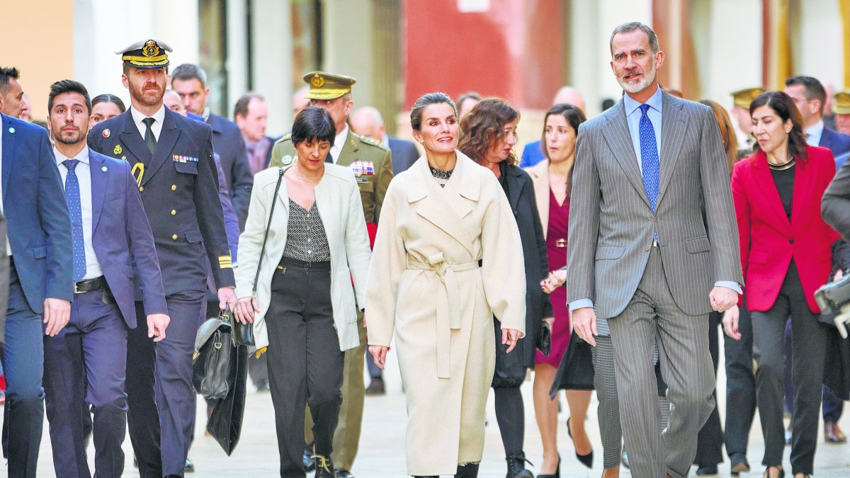 Los Reyes, invitados de lujo para la jornada inaugural.