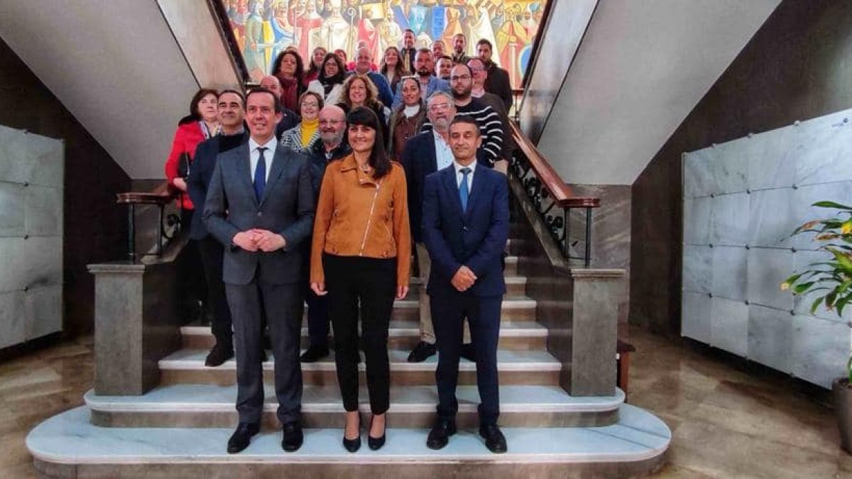 Reunión celebrada en la Subdelegación del Gobierno en Almería.