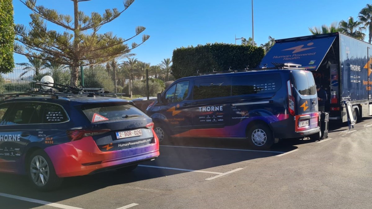 Los equipos empiezan a llegar a la provincia para aclimatarse.