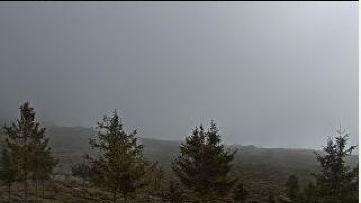 Imagen de la Sierra de Los Filabres, captada por las cámaras del Observatorio de Calar Alto.
