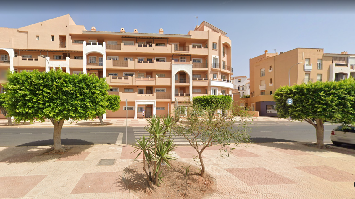 Entorno de la calle Maracaibo en Roquetas de Mar.