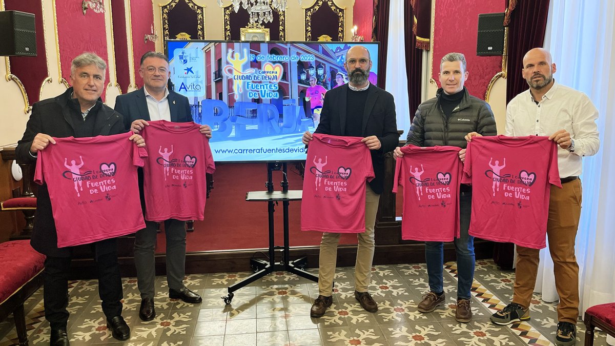 Imagen de a presentación de la carrera solidaria