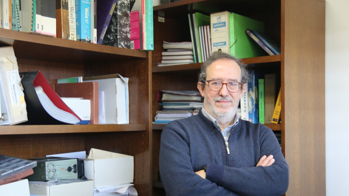 Federico García Maroto, en la Universidad de Almería.