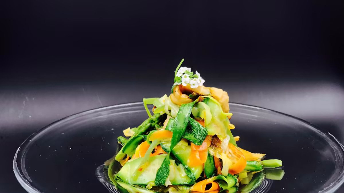 Una de las creaciones del mejor restaurante de Andalucía para TheFork (foto: cortesía de la app).