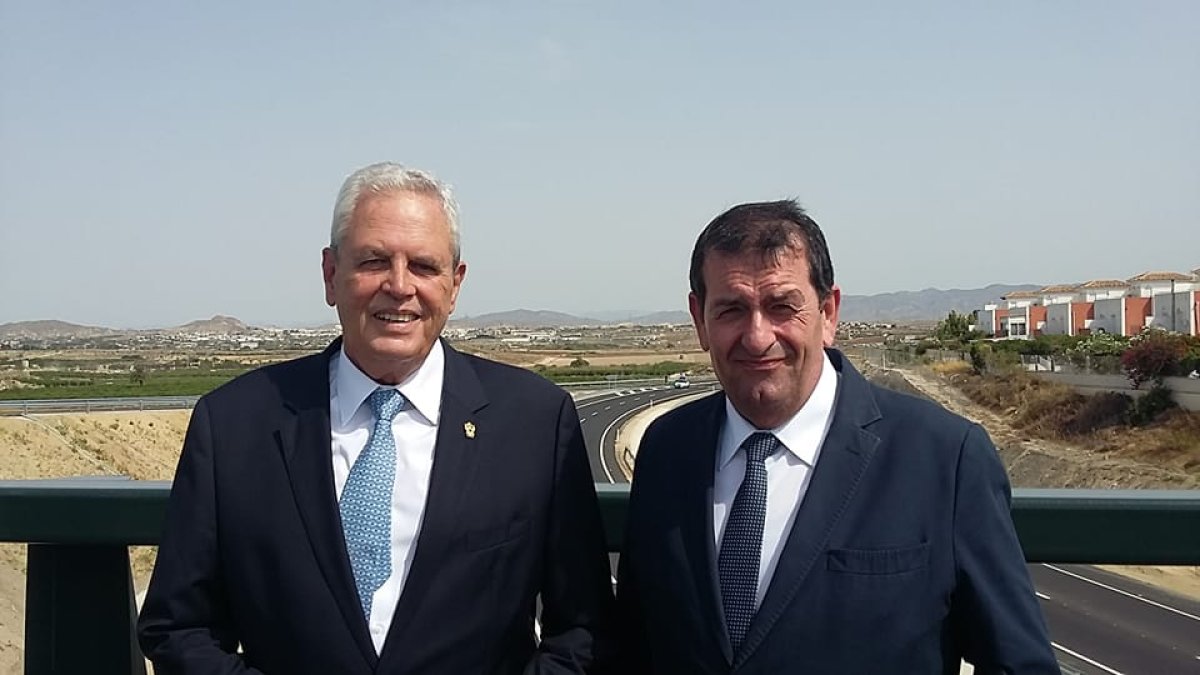 Martín Gerez junto a José Carmelo Jorge Blanco.