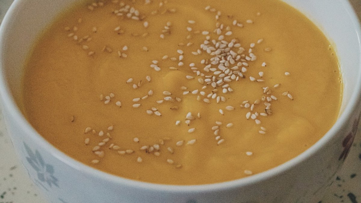 Crema de zanahoria.