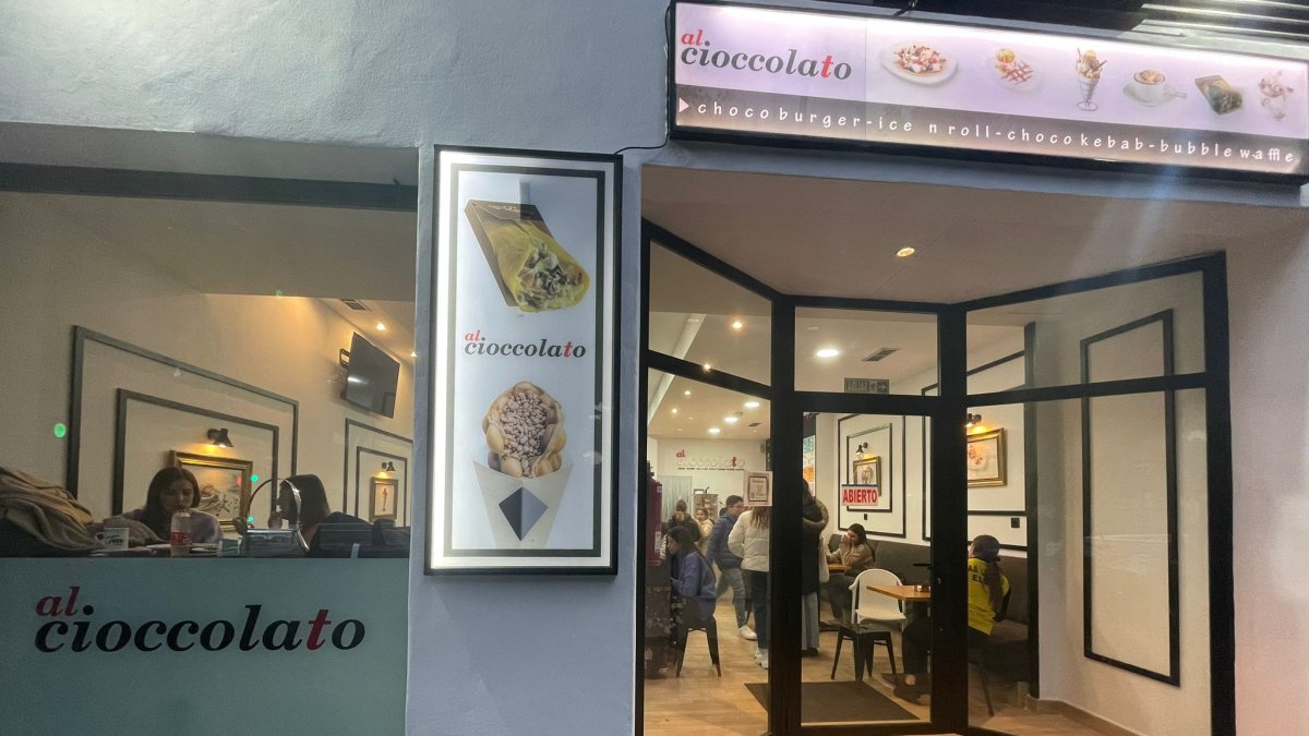 Al Cioccolato, en su nueva ubicación en la Rambla Federico García Lorca.