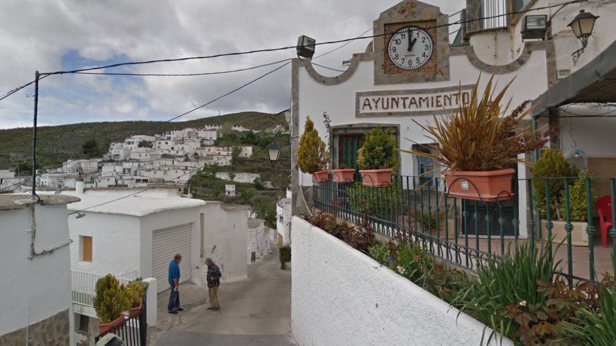 Foto de Olula de Castro, en la Sierra de Los Filabres.