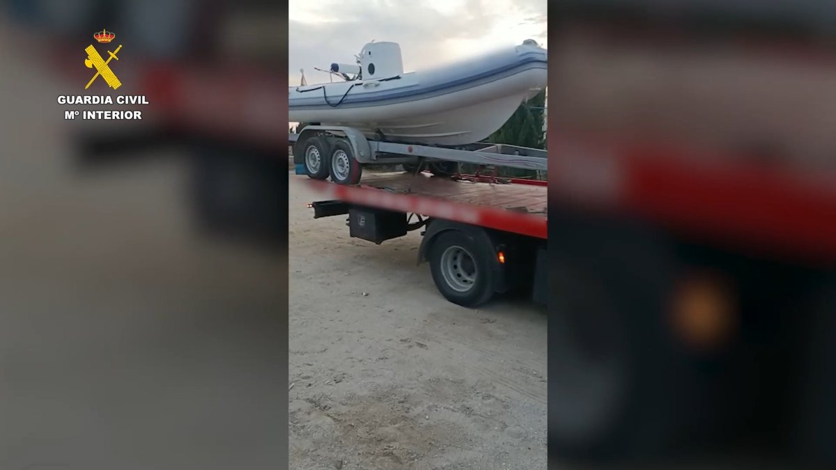 Se han requisado numerosas embarcaciones en Almería.