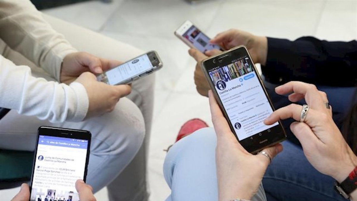 Los móviles no tienen hoy conexión a la red.