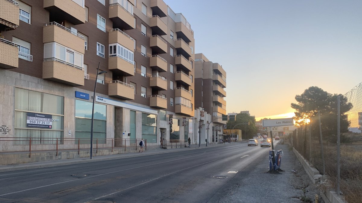 Zona que contará con un nuevo acerado.