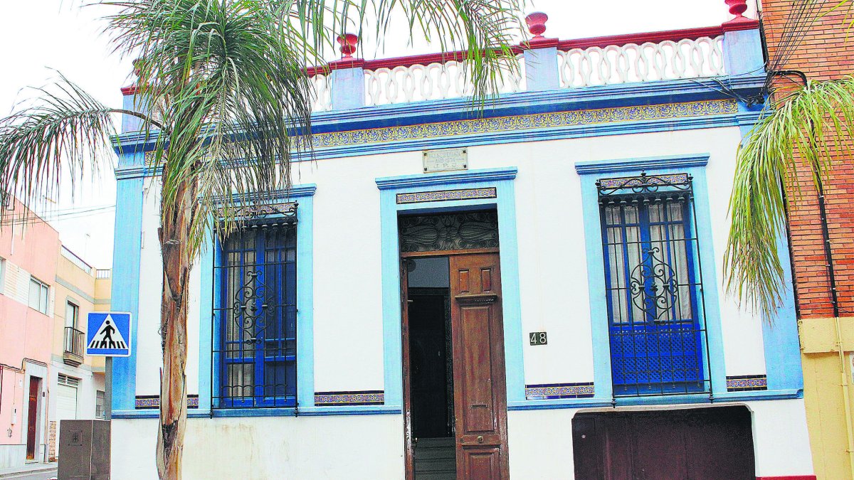 La casa de José Pozo, de 1934, es el único vestigio que queda en pie de lo que fue la finca de la Esperanza.