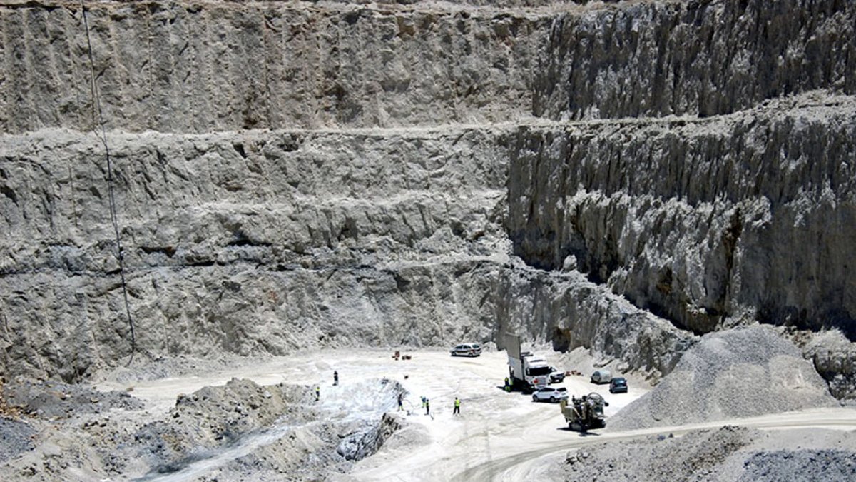 Imagen de archivo de la cantera de Sorbas.