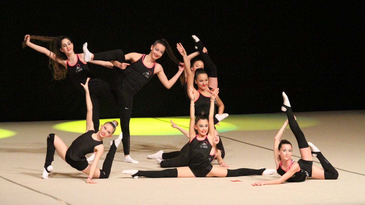 Rítmica El Ejido ofreció un gran recital.