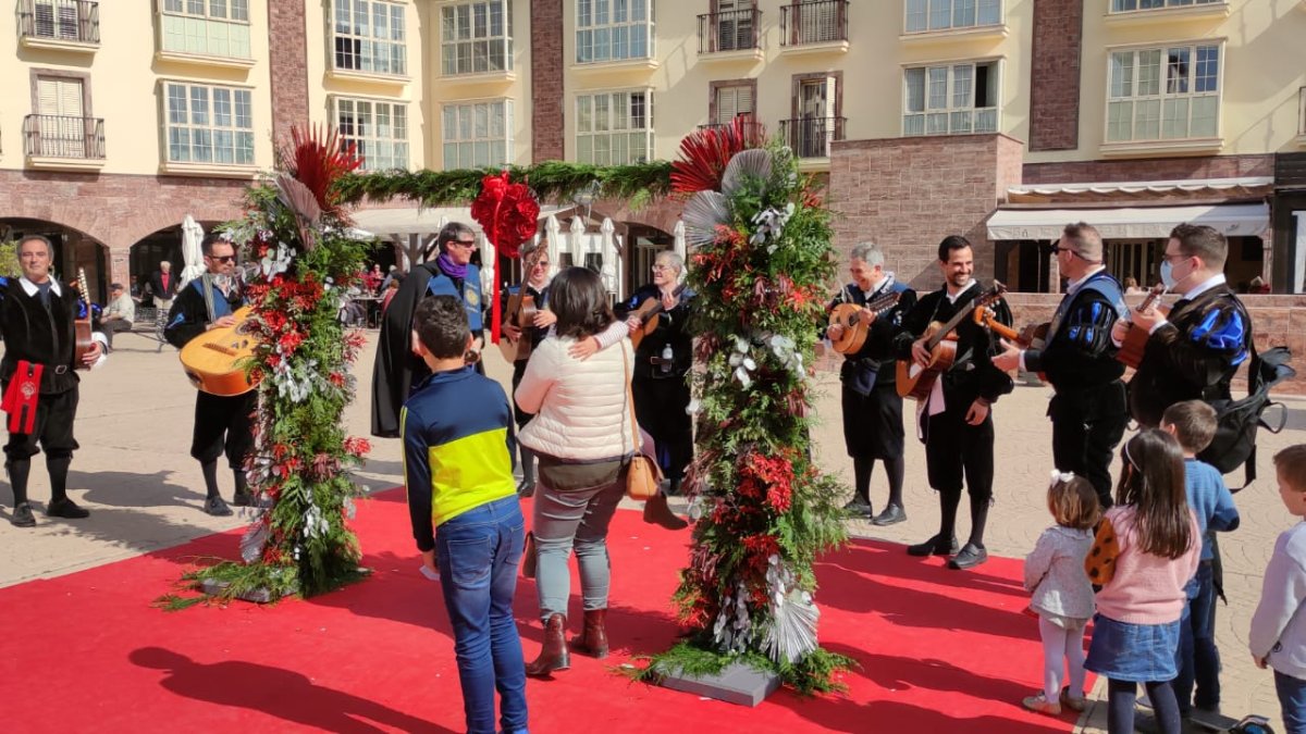 Fotografía de archivo de San Valentín 2022 en Huércal-Overa.