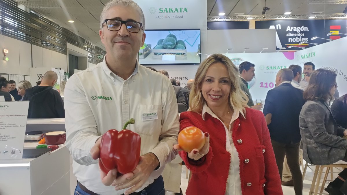 Francisco Morales y Cari Plaza, de Sakata.