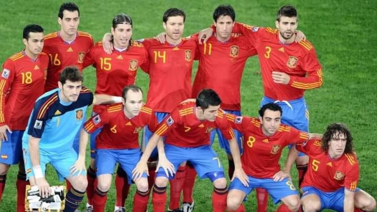 La Selección Española de Fútbol.