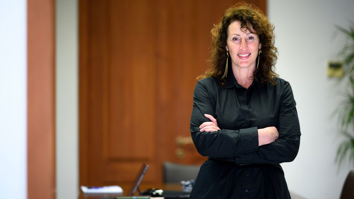 La alcaldesa de Almería.